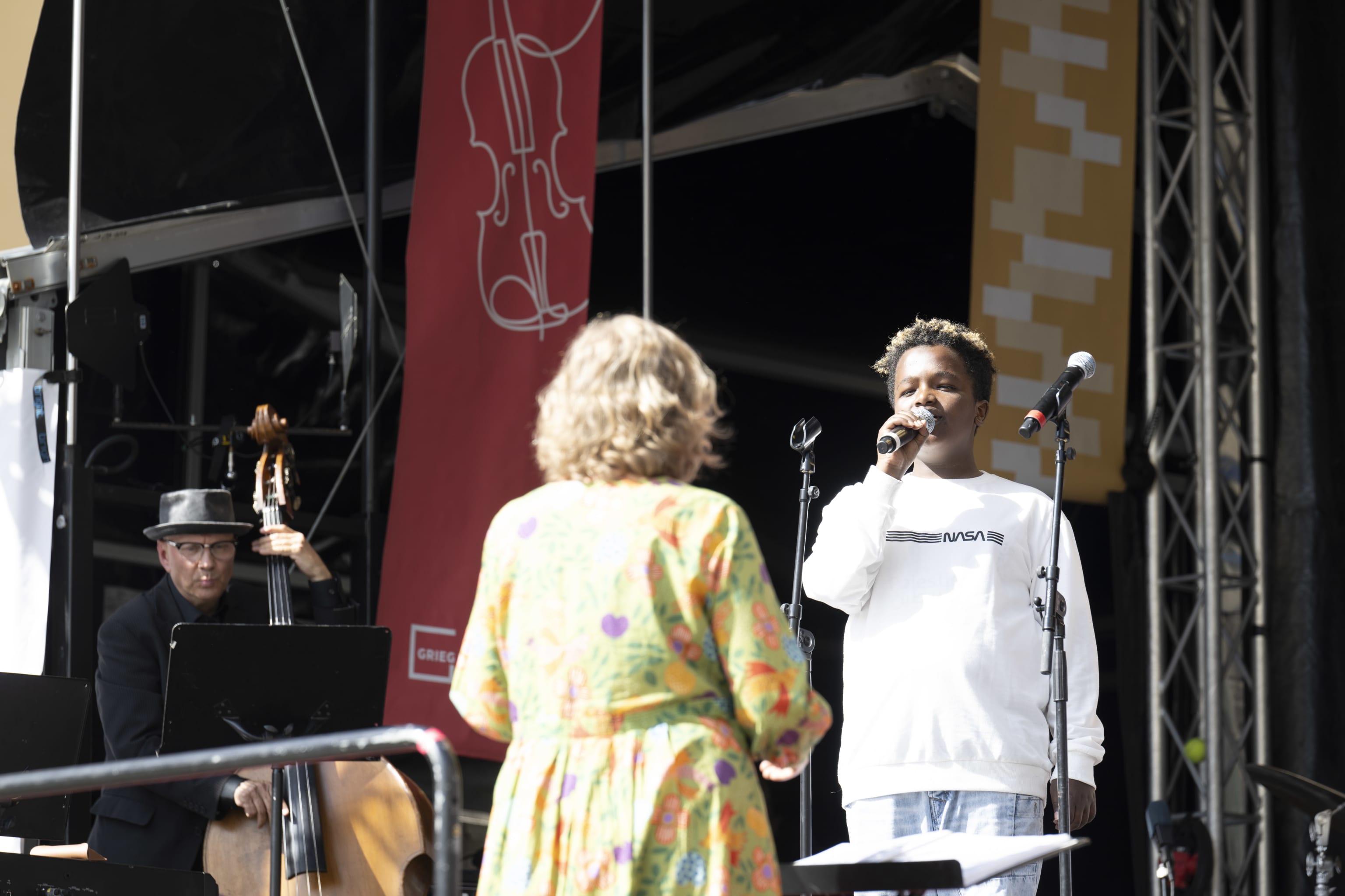 Bergen Barnekorfestivals avslutningskonsert. Foto: Thor Brødreskift